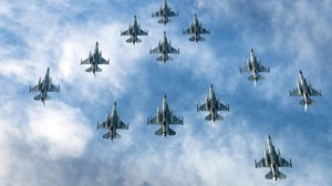 Rosjanie chwalą się zniszczeniem pięciu myśliwców F-16 na Ukrainie