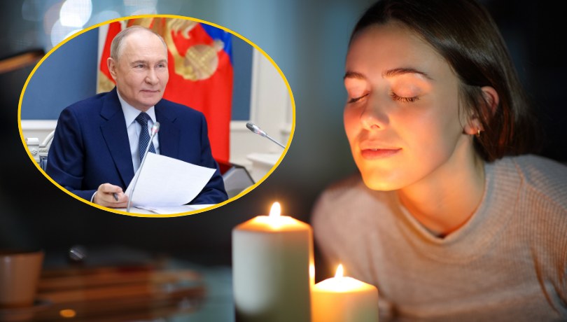 Rosjanie mogą kupować świece o zapachu Władimira Putina (fot. ALEXANDER KAZAKOV/AFP/East News / Shutterstock) /