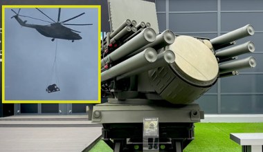 Rosjanie montują Pancyra na wieżowcu w Moskwie. Panika po ataku dronów