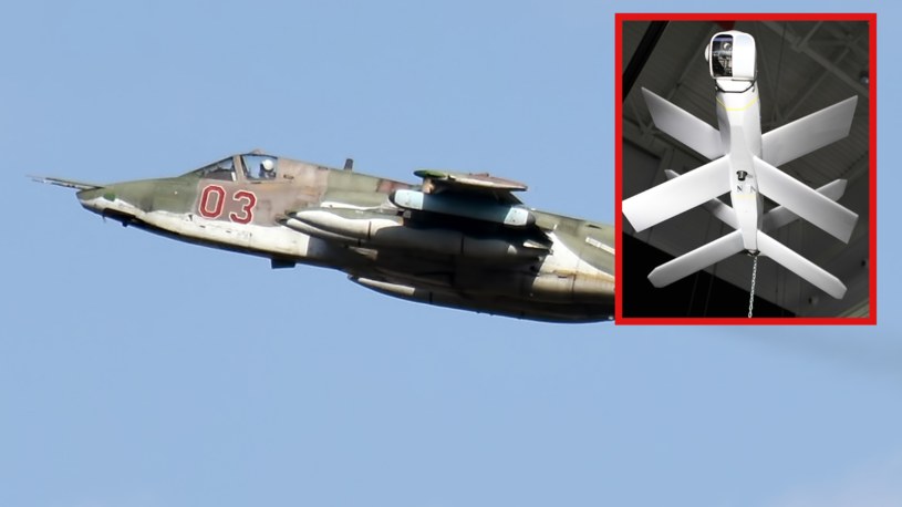 Rosjanie mysleli, że ich dron Lancet zniszczył ukraiński bombowiec Su-25. Mylili się /Anna Zvereva /Wikimedia