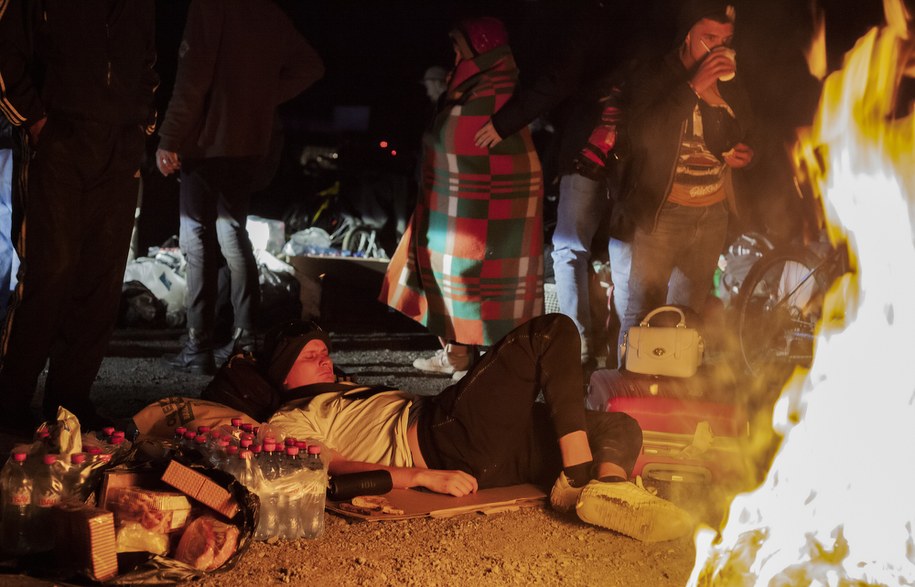 Rosjanie na pograniczu rosyjsko-gruzińskim //OLGA IUNASHEVA /PAP/EPA