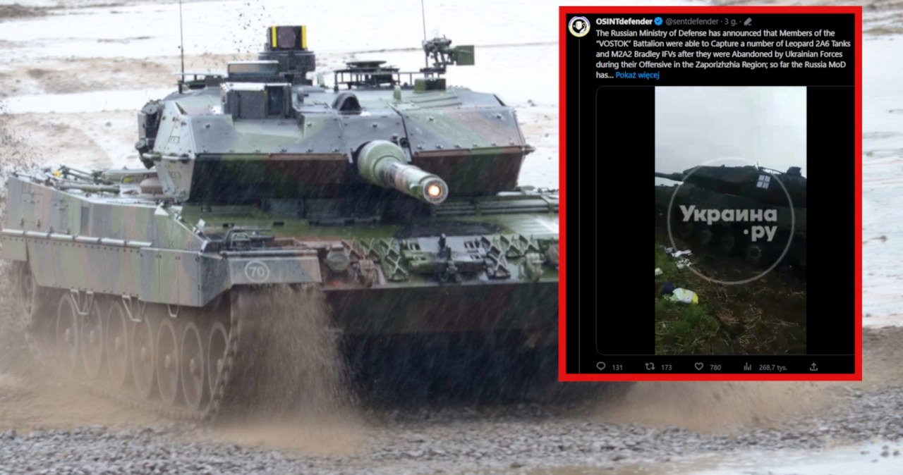 Rosjanie pokazali film, mający pokazywać przechwyconego Leoparda 2A6. Analizujemy nagranie /Wikimedia