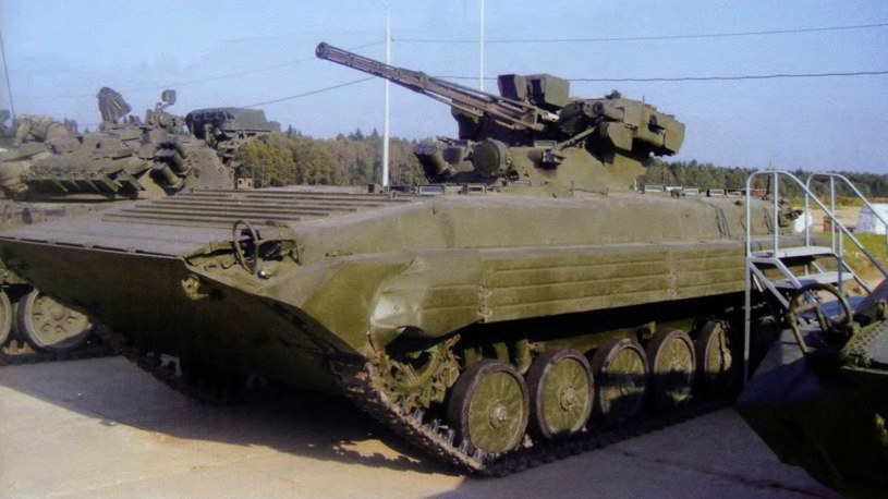 Rosjanie pokazali wozy BWP-1U "Szkwał" w swoim arsenale. Wcześniej służyły Gruzji /@oryxspioenkop /Twitter
