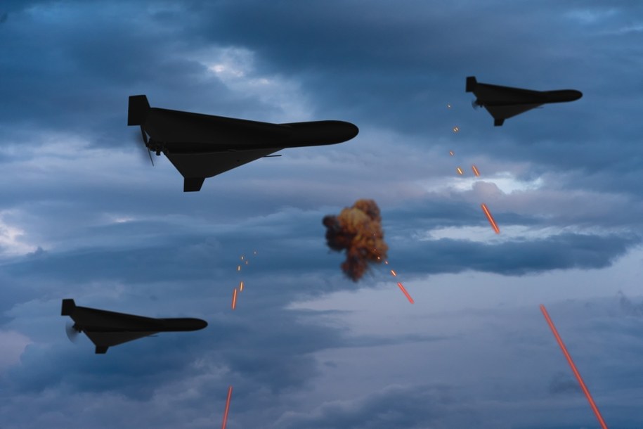 Rosjanie atakują nową bronią. Czym jest dron Gerań-4?