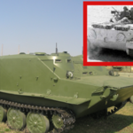 Rosjanie sięgają po wozy BTR-50. Muzeum na froncie w rocznicę wojny