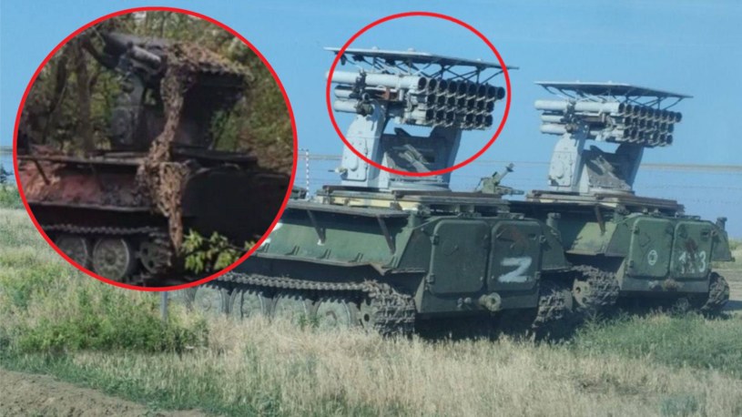 Rosjanie stracili niezwykle rzadką i dziwną wyrzutnię rakietową /@front_ukrainian /Twitter