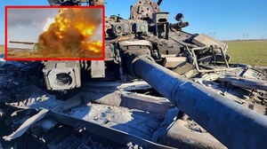 Rosjanie stracili pięć swoich najnowszych czołgów T-90M. Oto zdjęcia