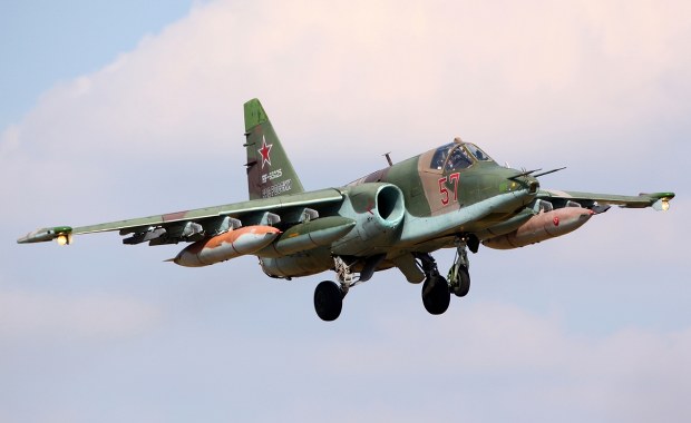 Rosjanie stracili Su-25. Maszynę zestrzelili... Rosjanie