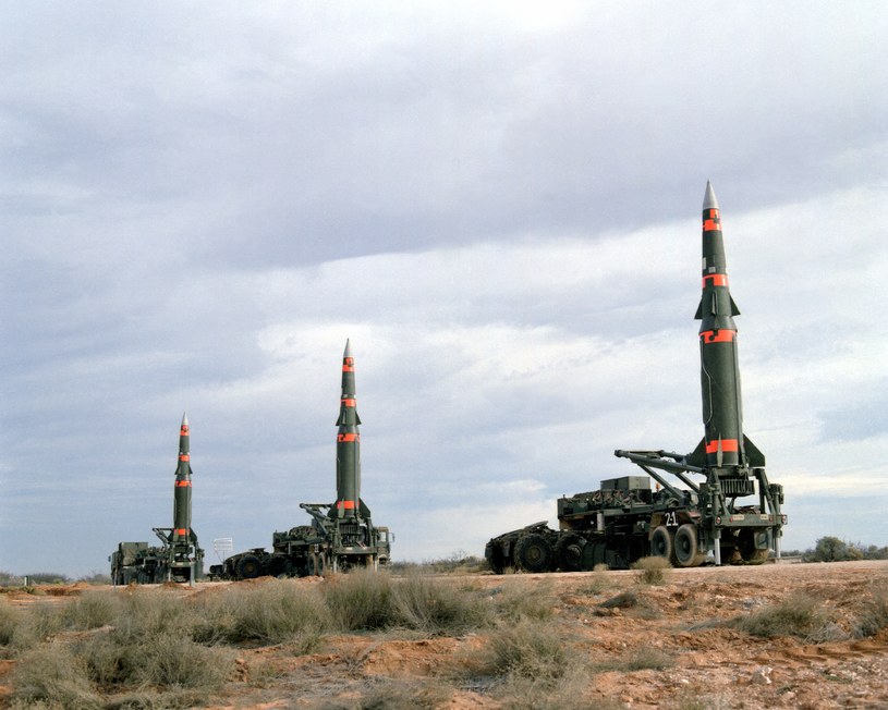 Rosjanie szczególnie w momencie ćwiczeń Able Archer bali się nowych amerykańskich rakiet z ładunkiem nuklearnym Pershing II /@clemente3000 /Twitter