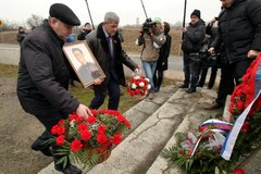 Rosjanie uczcili w Pieniężnie rocznicę śmierci sowieckiego generała