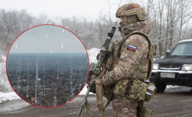 Rosjanie uderzyli bombami fosforowymi. Przerażające nagrania z Konstantynówki