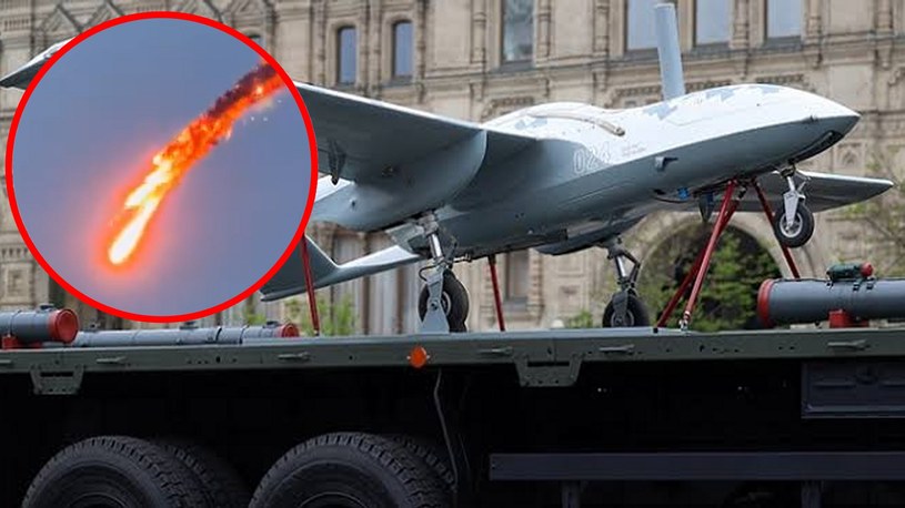 Rosjanie uderzyli na Kijów wyjątkowymi dronami o nazwie Korsarz?