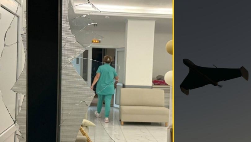 Nocny atak na Ukrainę. Ostrzelano szpital położniczy