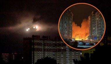 Rosjanie zaatakowali w nocy. Setki dronów i rakiet wystrzelonych w Ukrainę