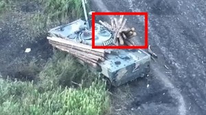 Rosjanie zaskoczyli Ukraińców. "Drewniany" wóz nie uległ atakowi