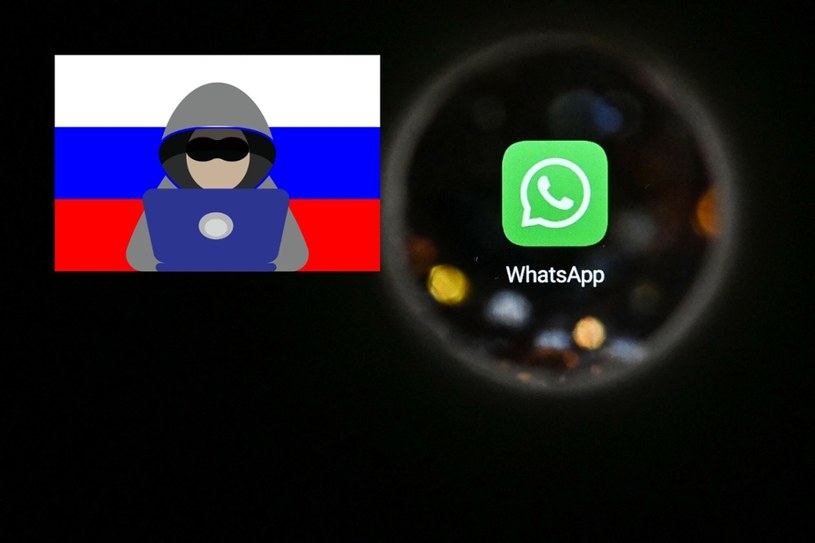 Rosjanie zhakowali WhatsApp i Signal. /KIRILL KUDRYAVTSEV/AFP/East News /East News