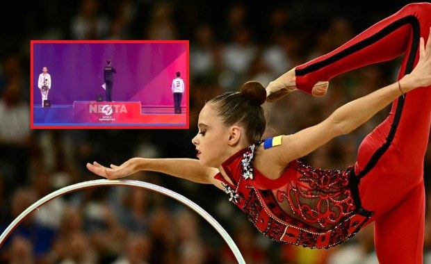 Rosjanka odwróciła się podczas hymnu Ukrainy. Skandal na zawodach w Sofii