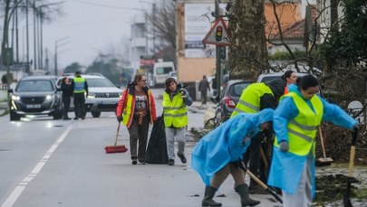 Rośnie liczba ofiar orkanu Kristin w Portugalii