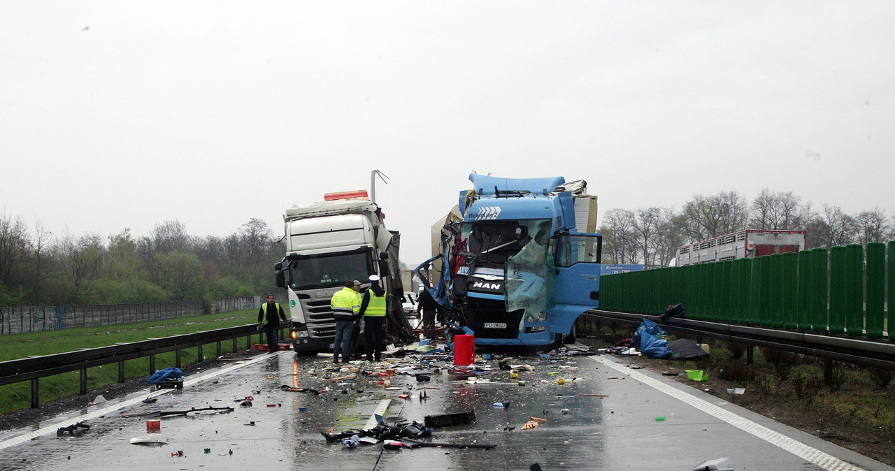 Rośnie liczba wypadków na autostradach /PIOTR KRZYZANOWSKI/POLSKA PRESS GRUPA /East News