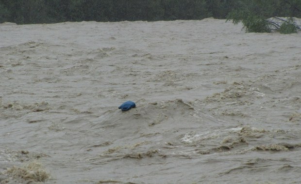 Rośnie poziom wody w rzekach w woj. śląskim. Możliwe lokalne podtopienia
