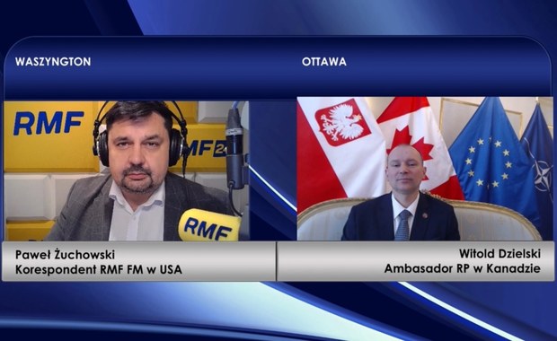 ​Rośnie znaczenie współpracy polsko-kanadyjskiej. Witold Dzielski dla RMF FM