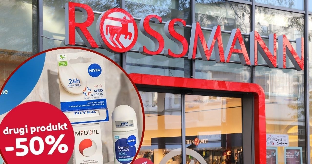 Rossmann obniża ceny hitów pielęgnacyjnych. Drugi produkt –50% taniej /Rossmann /INTERIA.PL