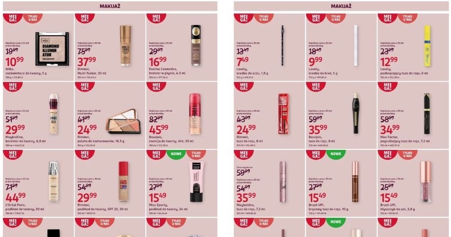 Rossmann oferuje promocje na kosmetyki do makijażu! /Rossmann /INTERIA.PL