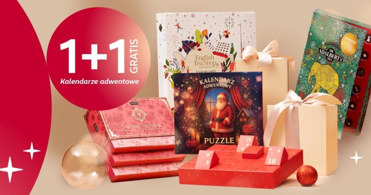 Rossmann rozdaje kalendarze adwentowe 1+1 gratis! Codzienne niespodzianki, kupony i rabaty /Rossmann /INTERIA.PL