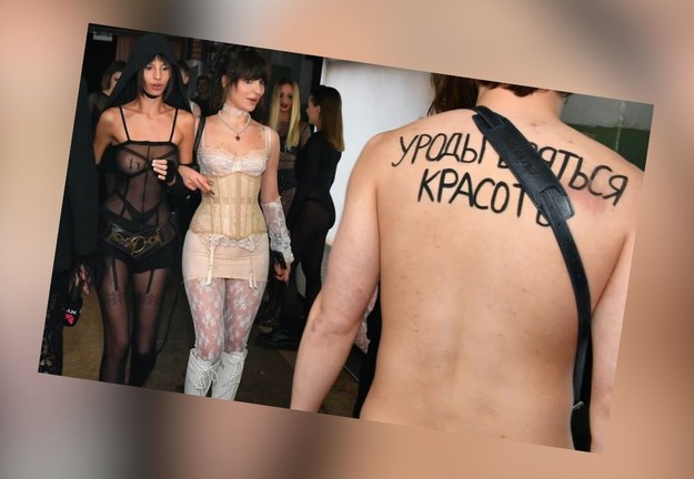 Rosyjscy celebryci urządzili nagie party (fot. X/@leonidragozin) /