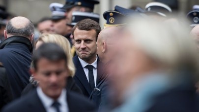 Rosyjscy hakerzy atakują sztab Macrona? Riposta rzecznika Kremla