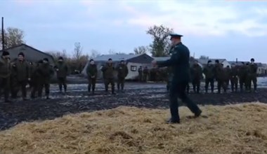 Rosyjscy poborowi zabawiani koncertami przed wysłaniem na rzeź