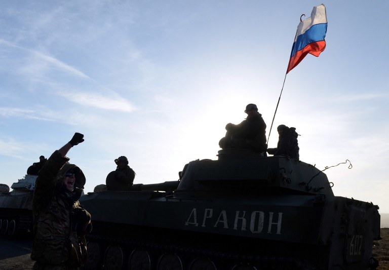 Rosyjscy separatyści /AFP