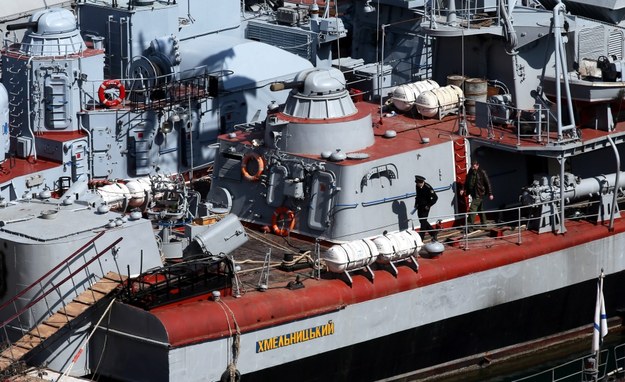 ​Rosjanie przejęli ostatni ukraiński okręt na Krymie