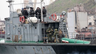 Rosyjscy żołnierze ostrzelali ukraiński batalion na Krymie  