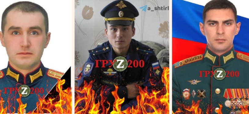 Rosyjscy żołnierze polegli w starciach z Ukrainą /Twitter/Анатолій Штефан /