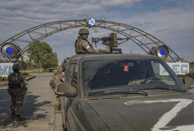 Rosyjscy żołnierze w Mariupolu /Sergei Ilnitsky /PAP/EPA