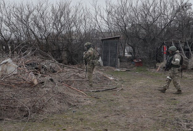 Rosyjscy żołnierze w regionie ługańskim /Sergei Ilnitsky /PAP/EPA