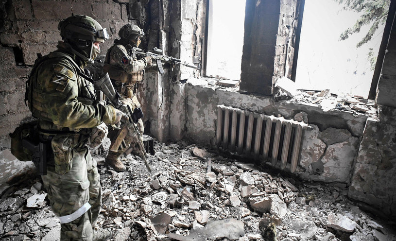 Rosyjscy żołnierze, zdj. ilustracyjne /ALEXANDER NEMENOV / AFP /East News