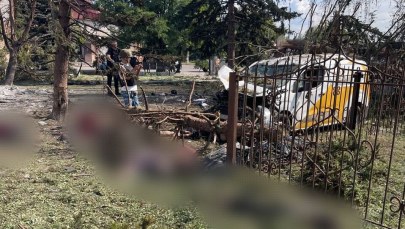 Rosyjska bomba spadła bezpośrednio na ludzi, nie żyje 21 cywilów