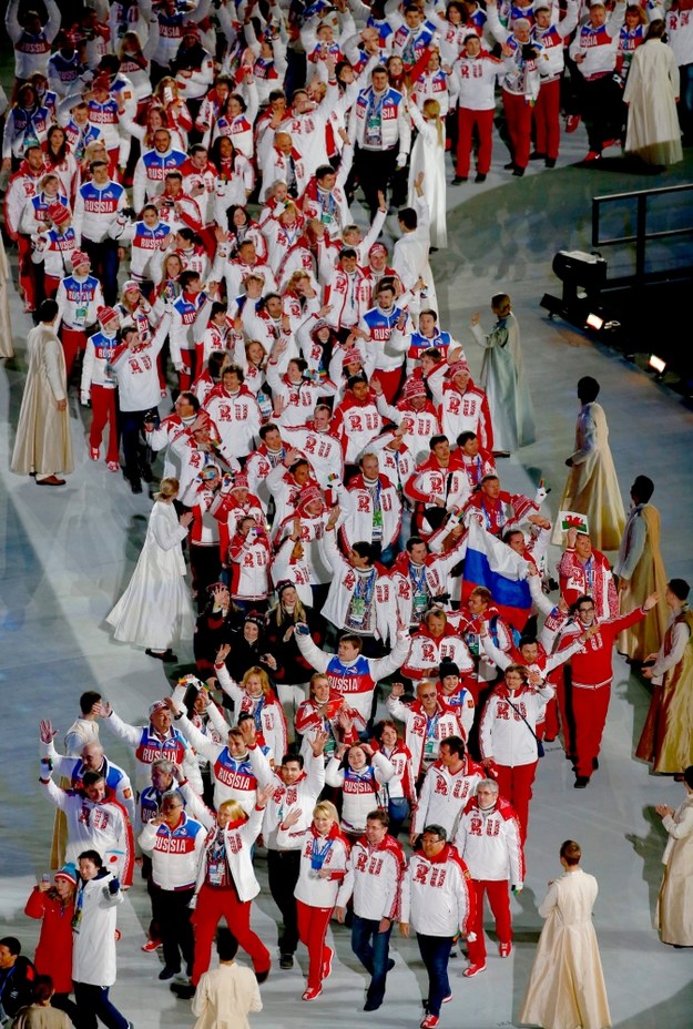 Rosyjska kadra wkracza na arenę /BARBARA WALTON /PAP/EPA