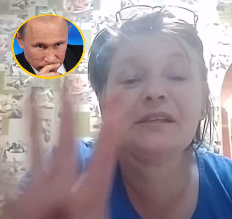 Rosyjska kobieta ma czterech synów i chętnie ich odda na wojnę Putina z Ukrainą.  Jak zginą, to urodzi nowych. /Twitter