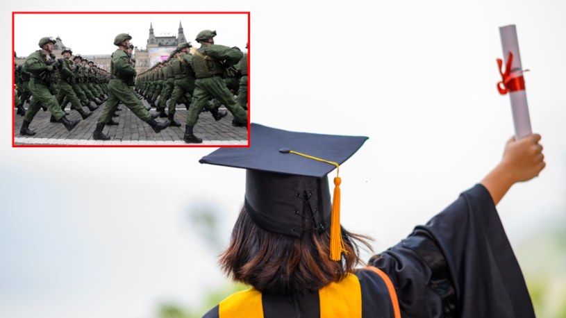 Rosyjska mobilizacja nie omija także studentów. Część z nich jest zmuszana do pracy na rzecz armii /123RF/PICSEL