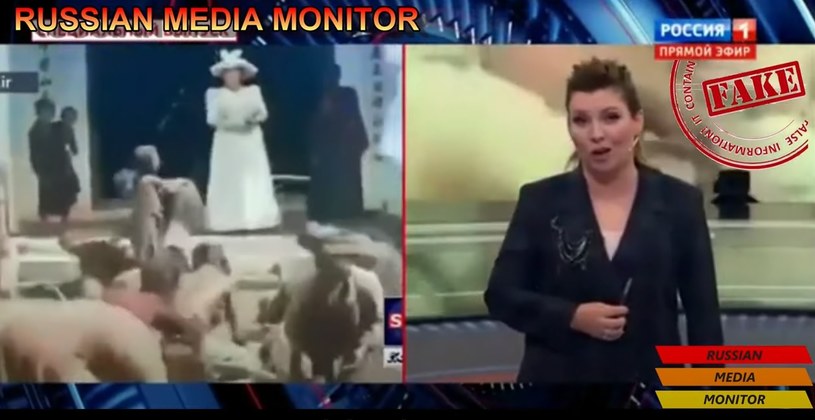 Rosyjska propaganda wykorzystuje zmanipulowane nagranie /Russian Media Monitor/YouTube /