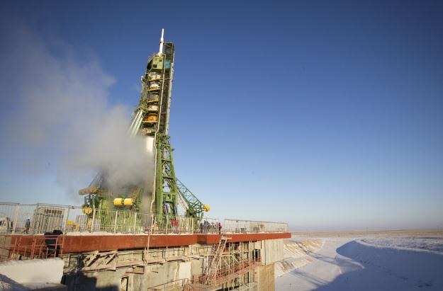 Rosyjska rakieta Soyuz startuje z kosmodromu Bajkonur /AFP