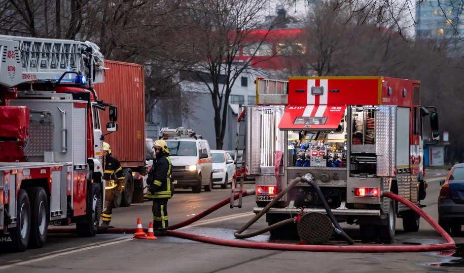 Rosyjska straż pożarna na zdjęciu ilustracyjnym /Shutterstock