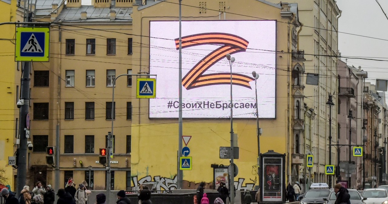 Rosyjska wojenna gospodarka dostaje zadyszki. Na zdj. Petersburg /AFP