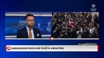 Rosyjski ambasador próbował złożyć kwiaty. Fogiel: Wraca jak zły szeląg