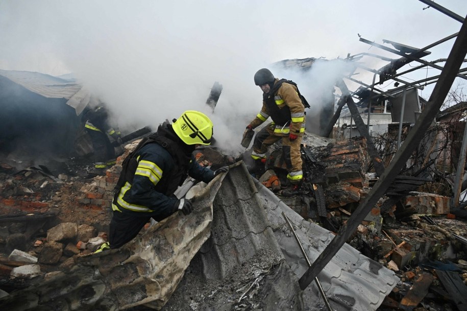 Rosyjski atak na Charków /SERGEY BOBOK/AFP/East News /East News