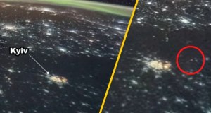 Rosyjski atak na Kijów widziany z kosmosu. Niezwykłe zdjęcia z ISS