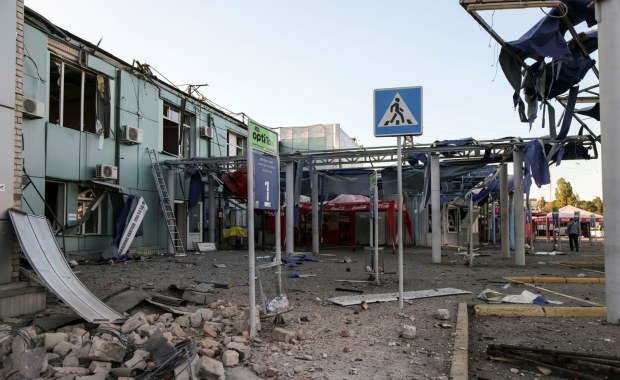 Rosyjski atak na Zaporoże. Rannych co najmniej 12 osób